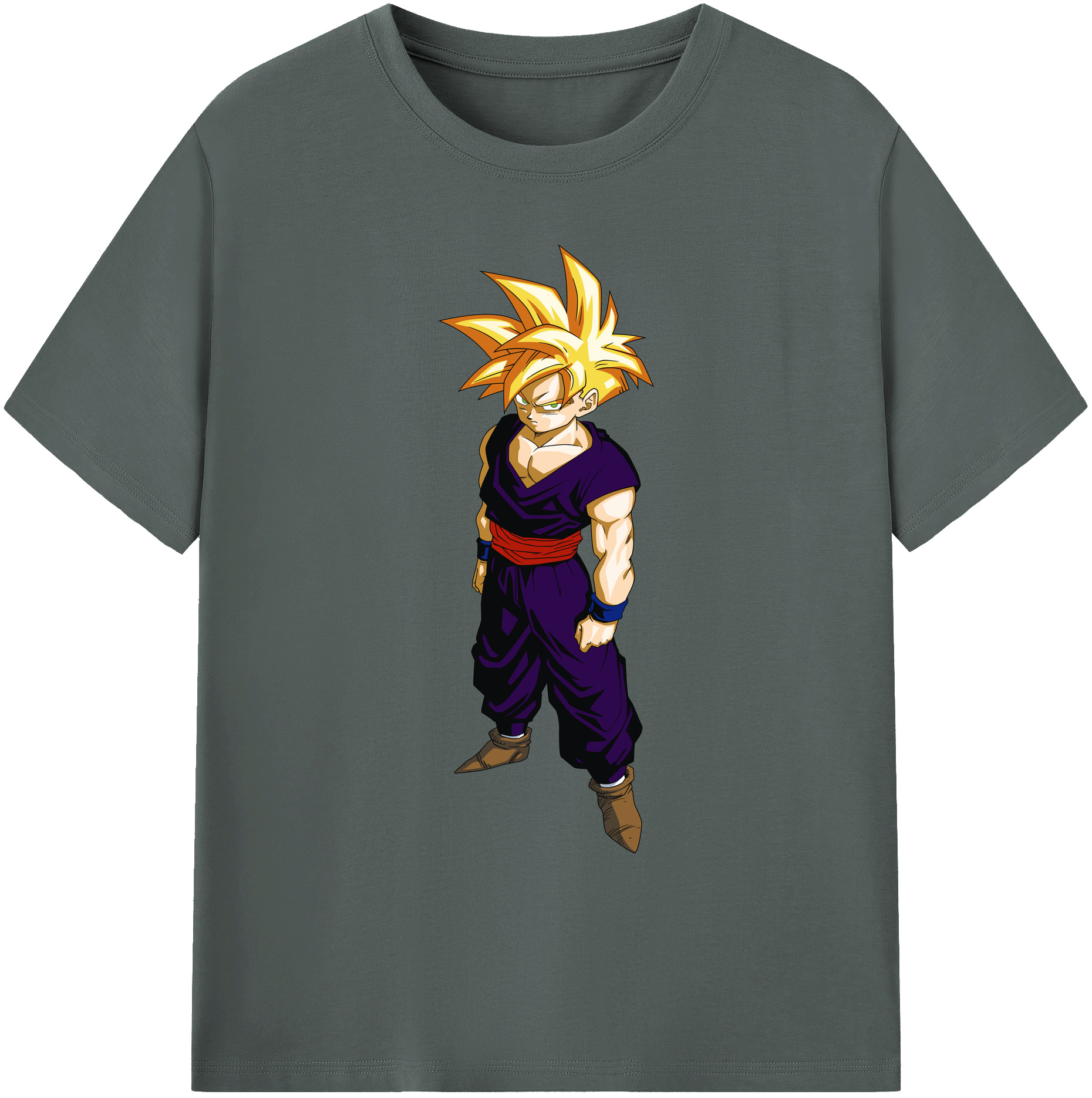 （画像用） ドラゴンボール ベジット DRAGON BALL Vegetto 綿100％ メンズ半袖Tシャツ｜肌触りやわらか＆通気性